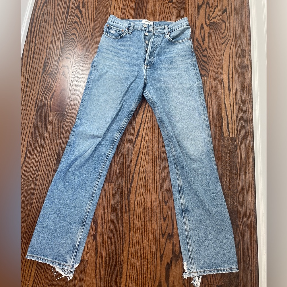 AGOLDE Straight Leg High-Rise Jeans Size 25